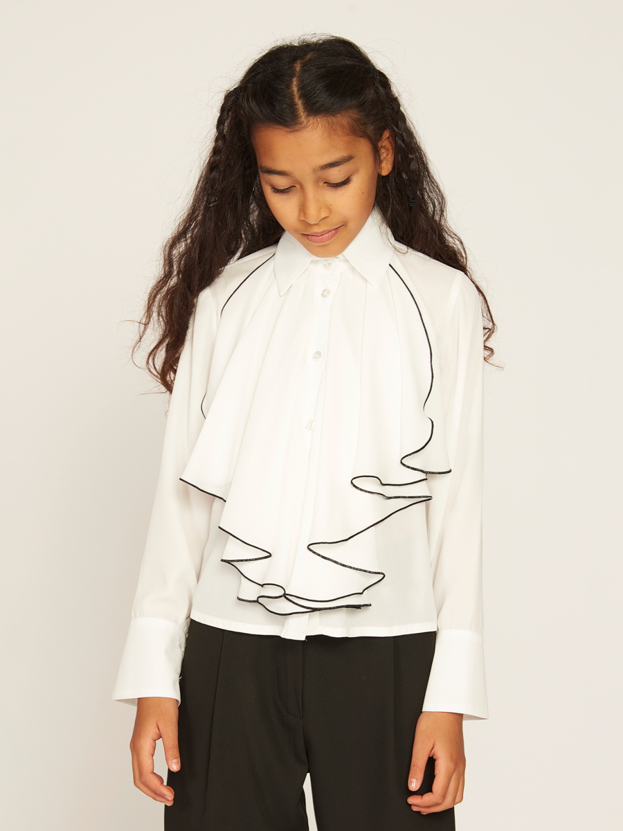 Блуза Y-clu', размер 8, цвет белый