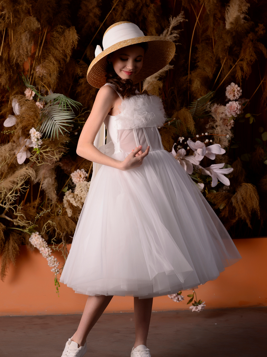 Платье Lila Style, размер 8, цвет бежевый Хлоя - фото 4