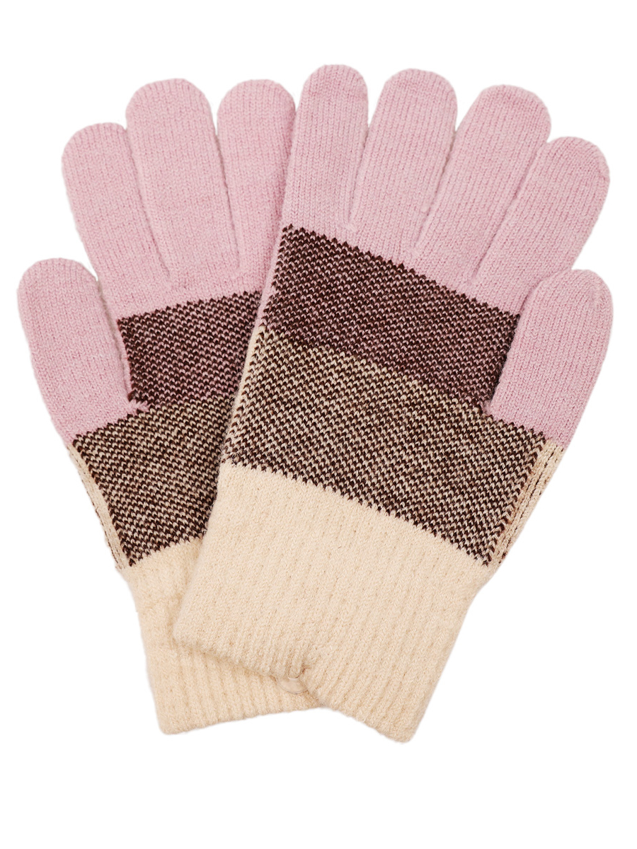 Перчатки Multibrand, размер 17-20, цвет розовый AP-906 - фото 2