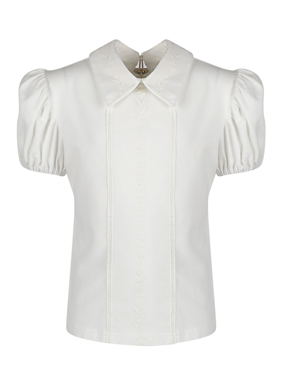 Блуза Noble People, размер 10, цвет белый 29503-564-9 - фото 9