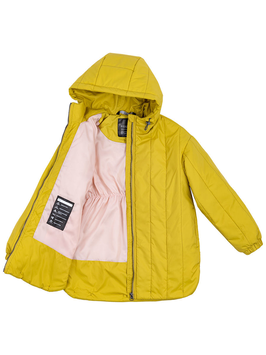Куртка Nikastyle, размер 13, цвет желтый 4м4023 - фото 6