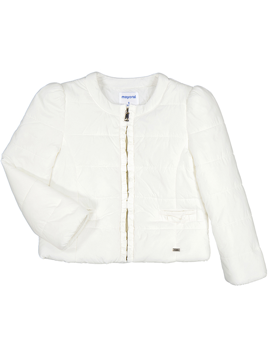 Куртка Mayoral, размер 7, цвет белый 3.478/54 - фото 1