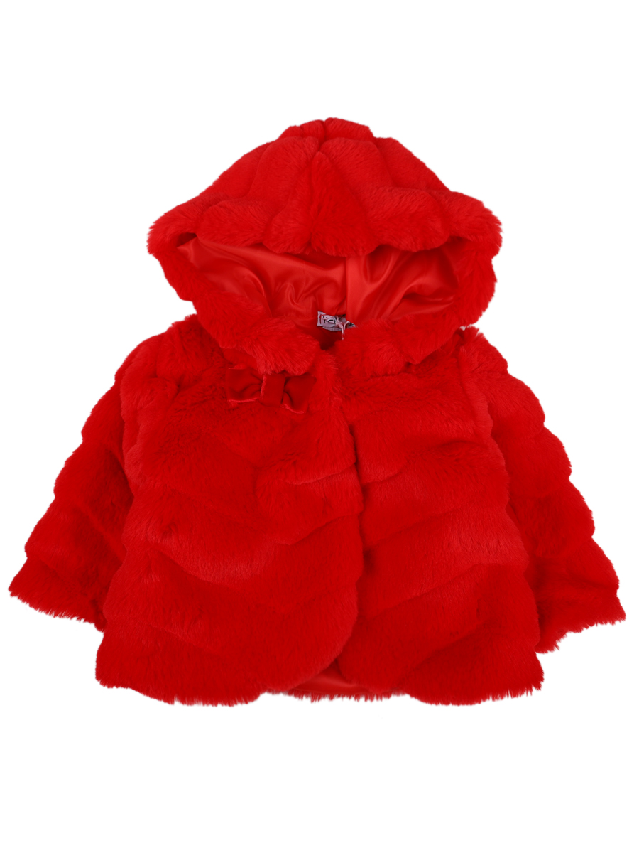 Пальто Y-clu', размер 53, цвет красный YNC16632 - фото 1