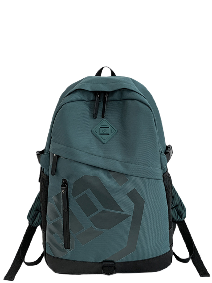 Рюкзак Multibrand, размер Единый школа, цвет зеленый MRB/64b-green - фото 1