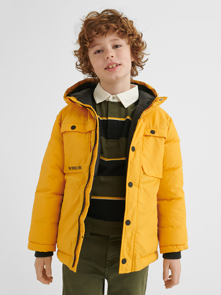 Куртка Mayoral, размер 8, цвет желтый 7.459/47 - фото 1
