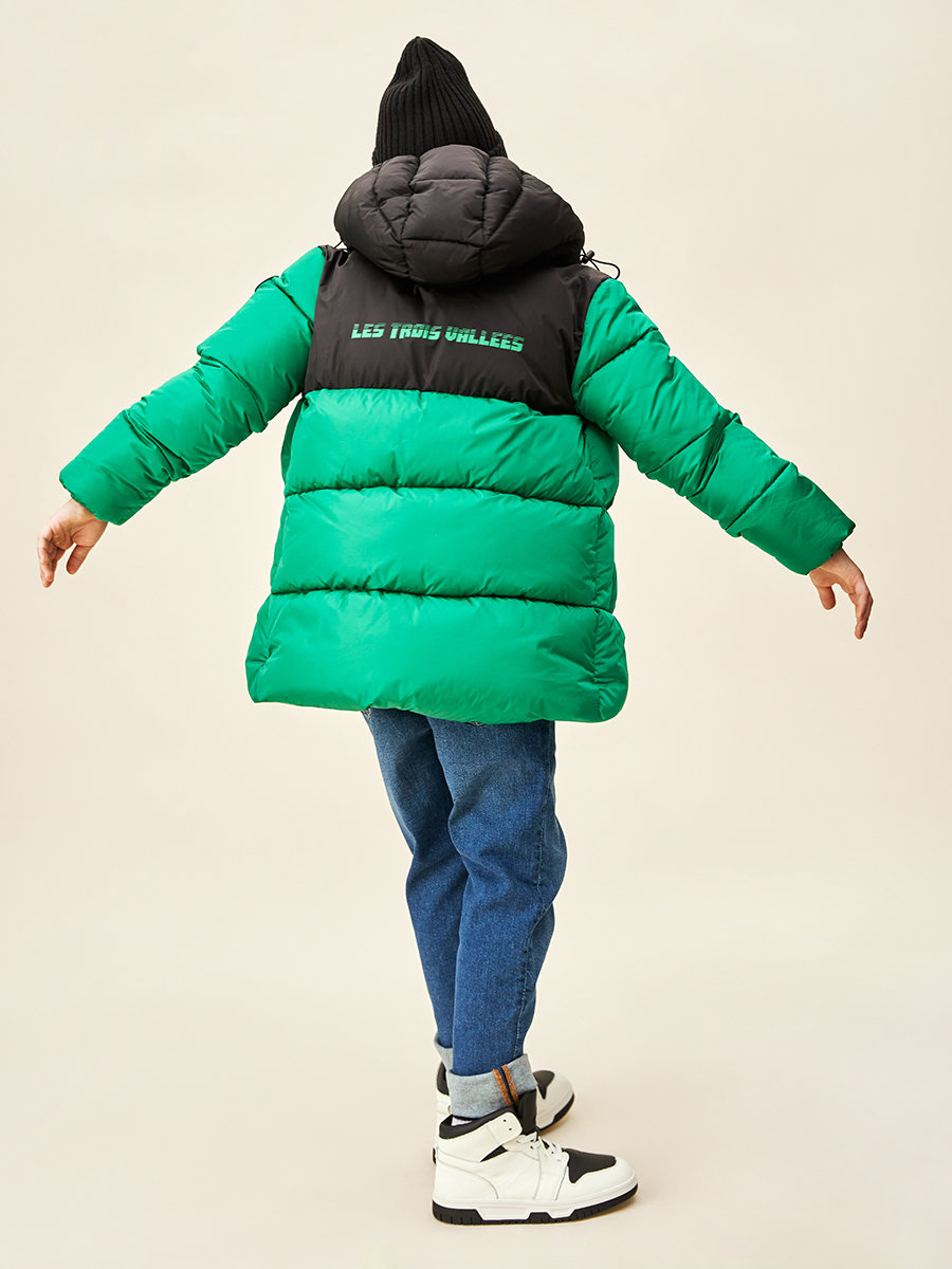 Куртка Les Trois Vallees, размер 8, цвет зеленый