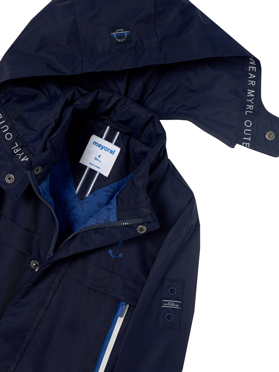 Куртка Mayoral, размер 122, цвет синий 3.413/65 - фото 4
