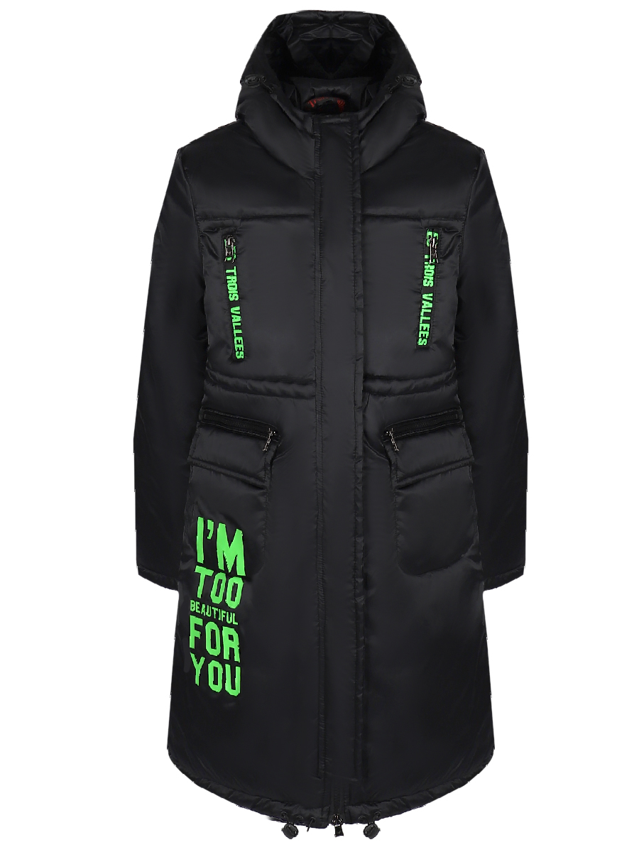 Куртка Les Trois Vallees, размер 122, цвет черный 10A322E23 - фото 4