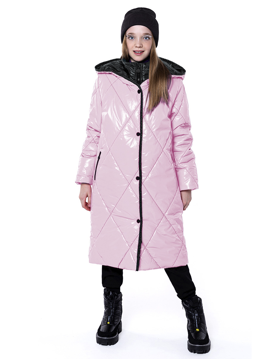 Пальто Nikastyle, размер 11, цвет розовый