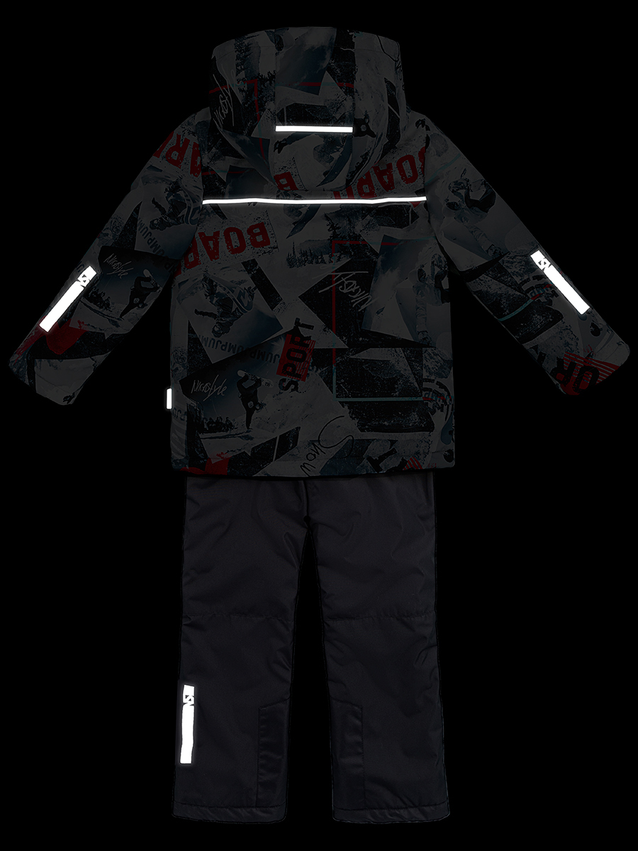 Куртка+полукомбинезон Nikastyle, размер 11, цвет разноцветный 7з3122 Куртка+полукомбинезон - фото 10