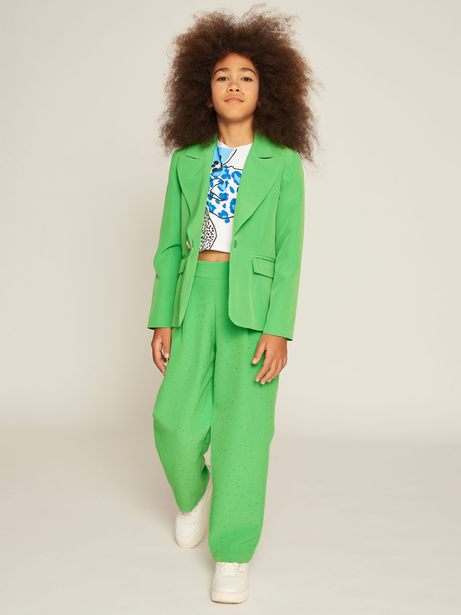 Пиджак Y-clu', размер 8, цвет зеленый