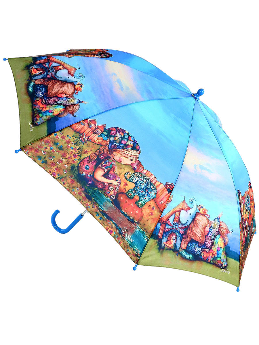 Зонт Lamberti, размер UNI, цвет голубой 71661D - фото 2