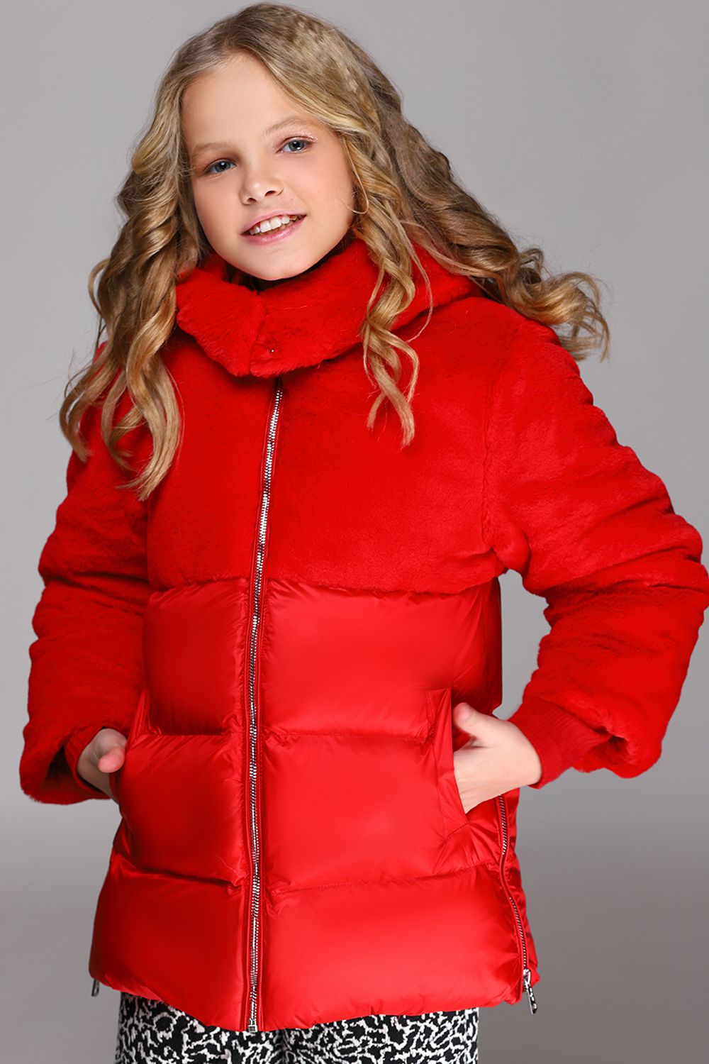 Куртка To Be Too, размер 98, цвет красный TF19987 - фото 1