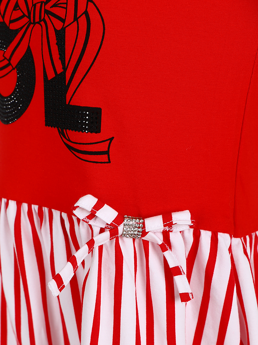 Платье Laddobbo, размер 92, цвет красный ADG54301-6 - фото 9