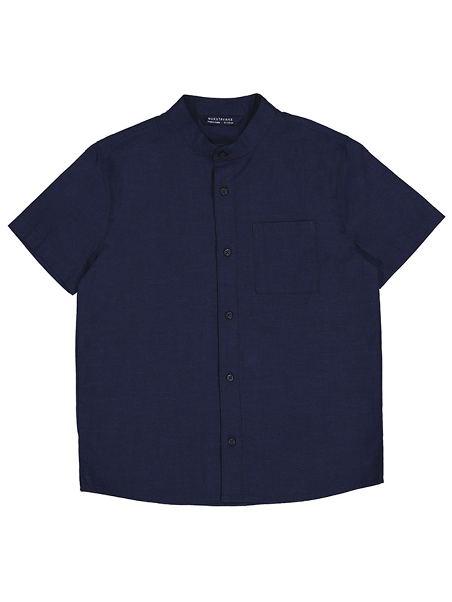 Рубашка Mayoral, размер 160, цвет синий