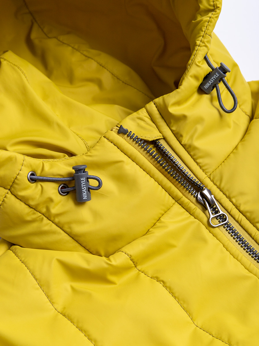 Куртка Nikastyle, размер 13, цвет желтый 4м4023 - фото 8