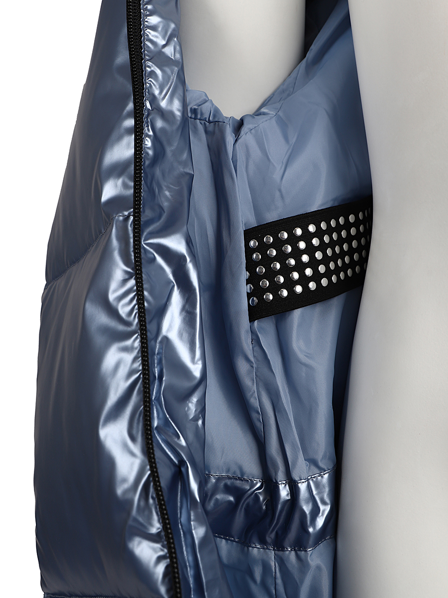 Пальто Laddobbo, размер 110, цвет голубой ADJG40AW-19 - фото 7