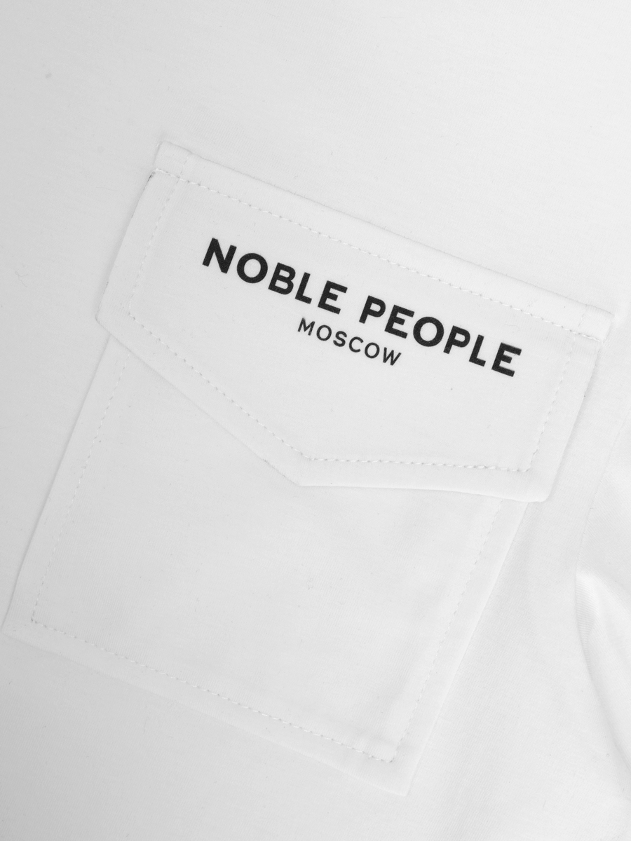 Футболка Noble People, размер 10, цвет белый 29516-585-5 - фото 6