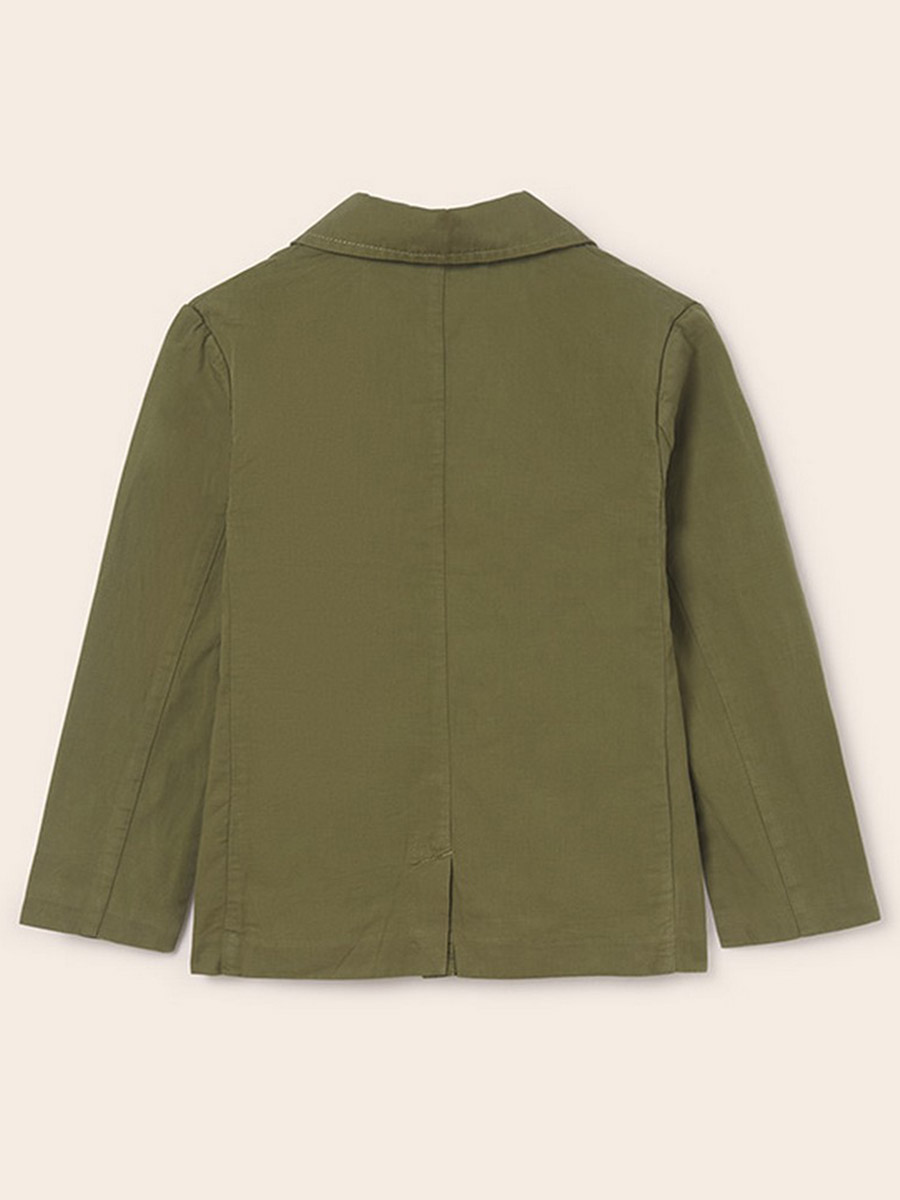 Пиджак Mayoral, размер 10, цвет зеленый 6.445/59 - фото 5