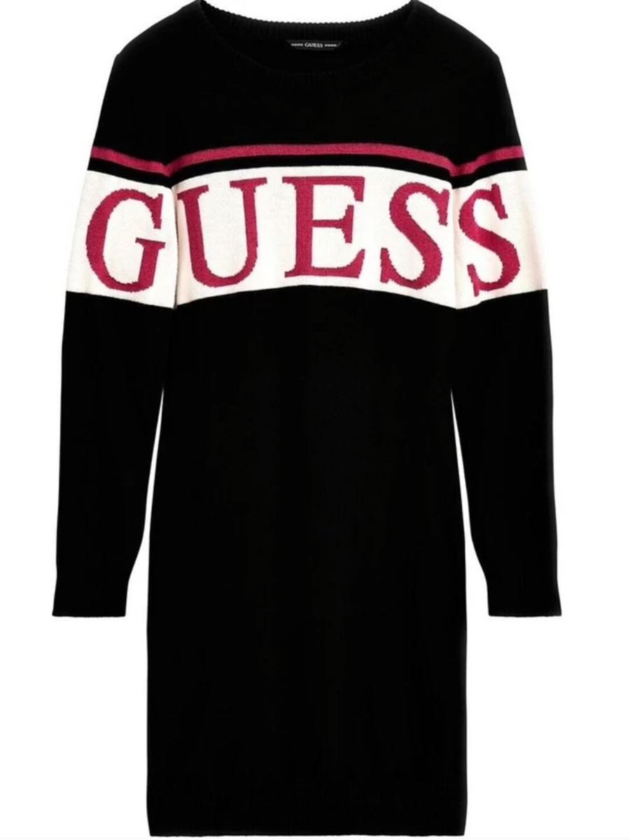 Платье Guess, размер 14, цвет черный J3BK16Z38B0JBLK - фото 1