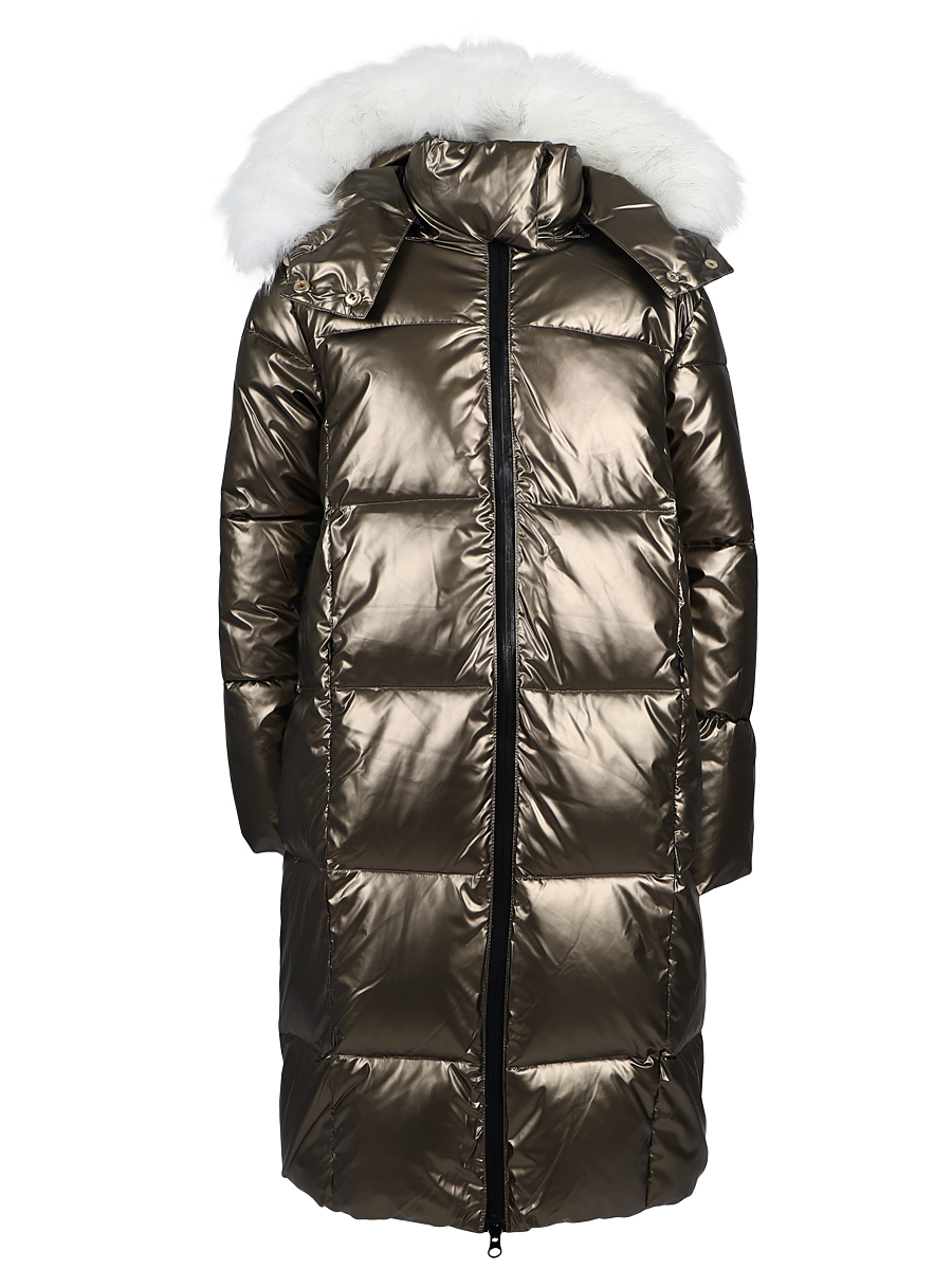 Пальто Laddobbo, размер 7, цвет коричневый ADJG40AW-722/23 - фото 3
