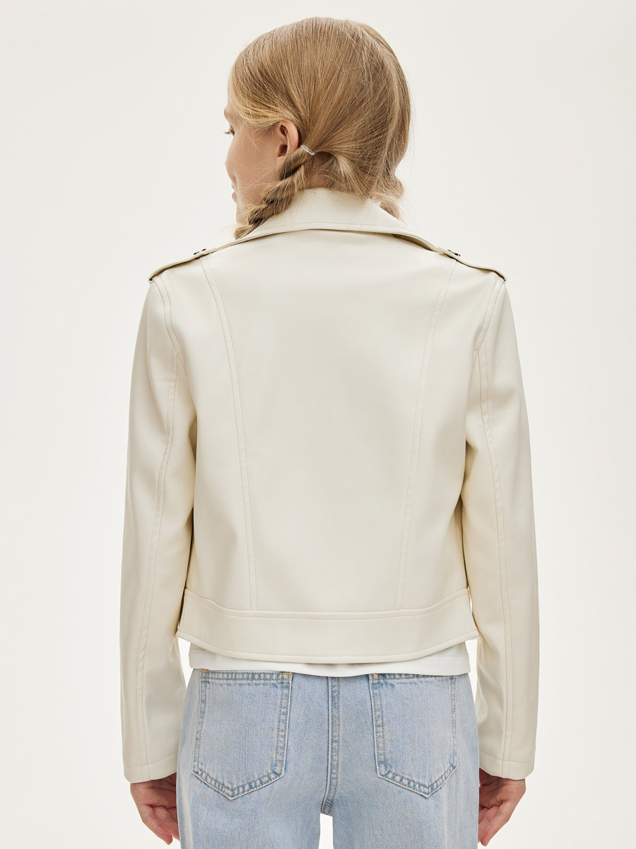 Куртка-косуха Y-clu', размер 16, цвет бежевый Y19155 - фото 4