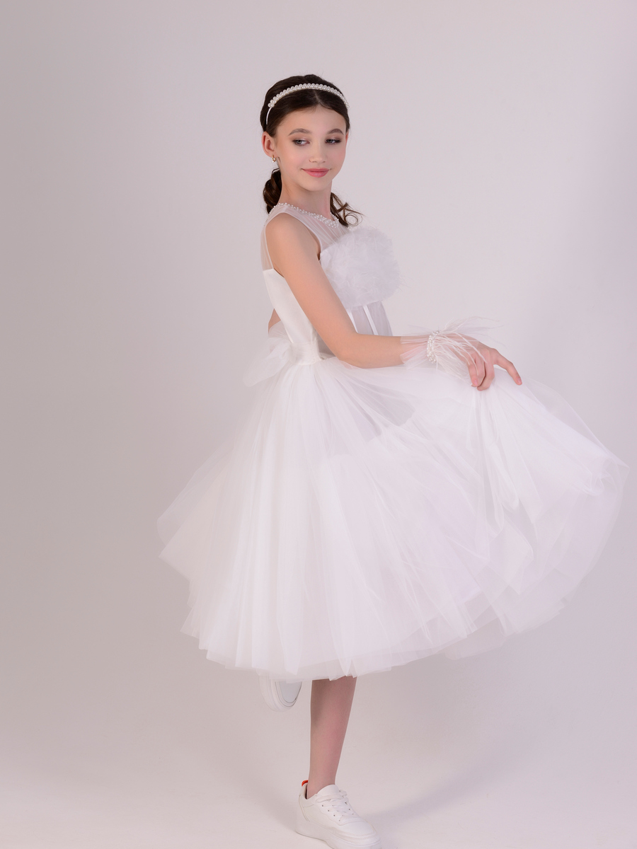 Платье Lila Style, размер 8, цвет бежевый Хлоя - фото 8