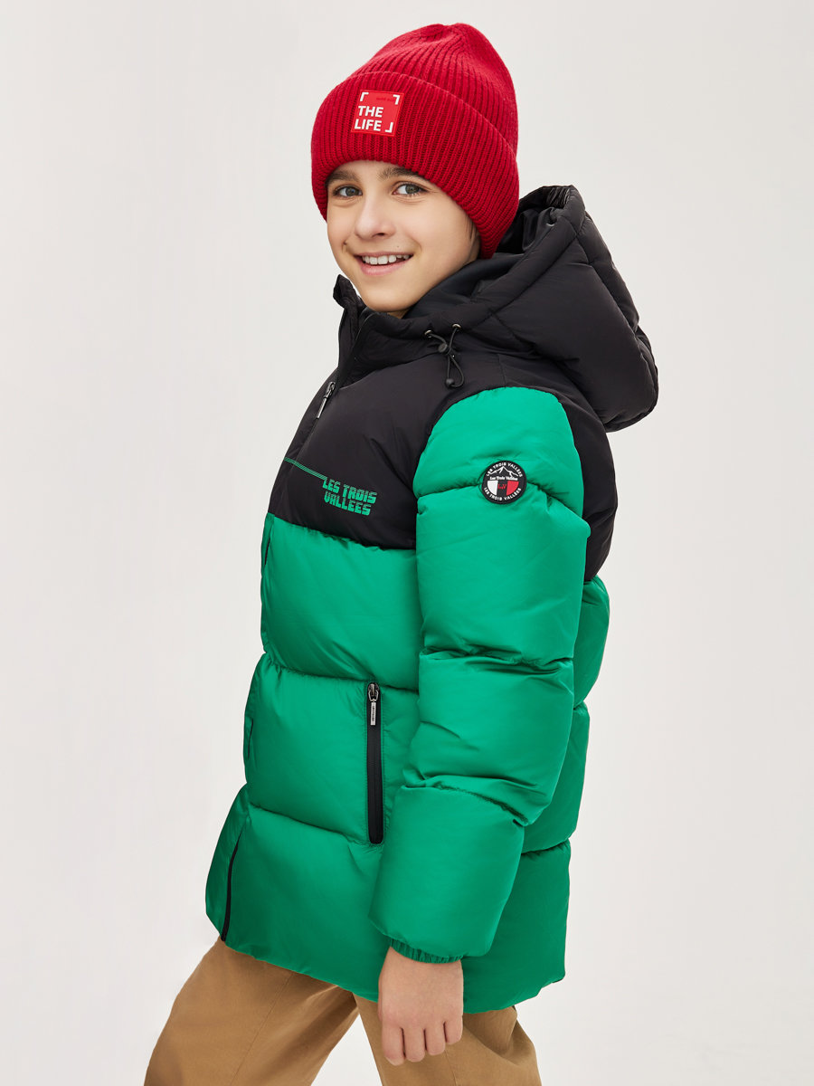 Куртка Les Trois Vallees, размер 8, цвет зеленый 18A424W1-3659 - фото 6