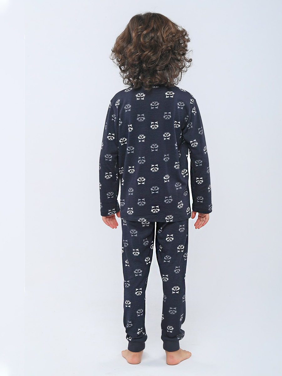 Пижама KATIA&BONY, размер 4-5, цвет серый 22212K2003 - фото 2