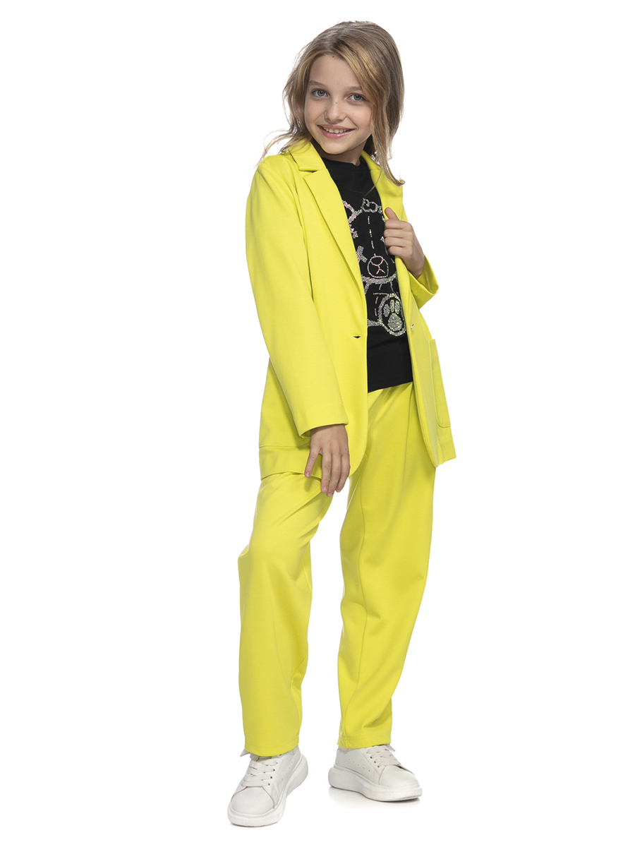 Жакет Letty, размер 8, цвет желтый SS24J-1-5 - фото 2