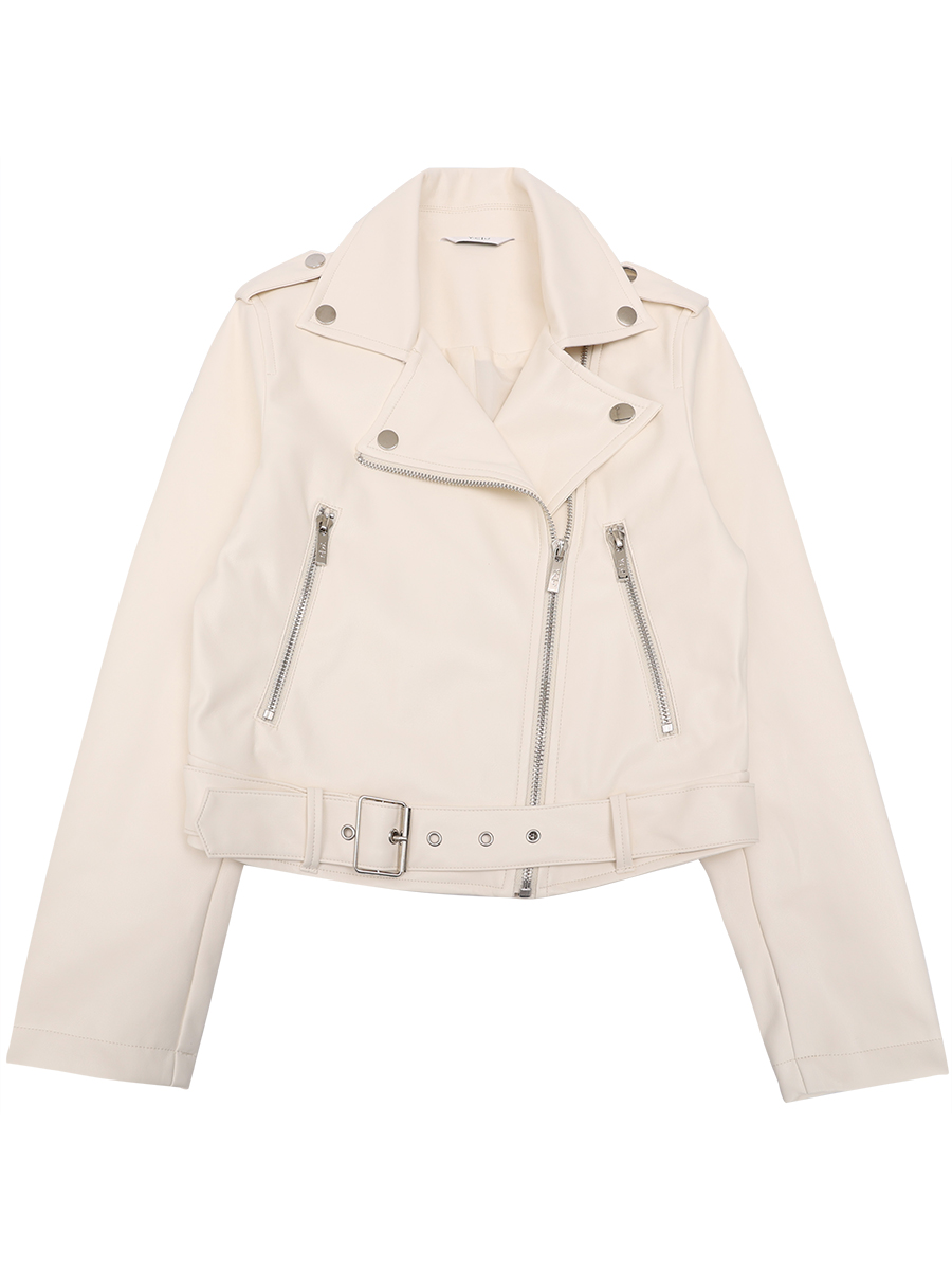 Куртка-косуха Y-clu', размер 8, цвет белый