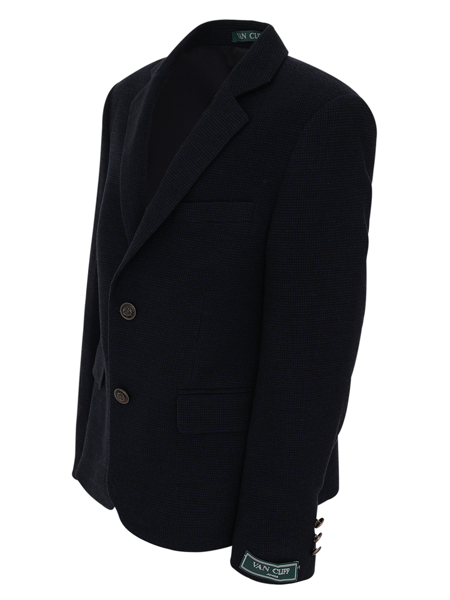 Пиджак Van Cliff, размер 8, цвет черный - фото 2