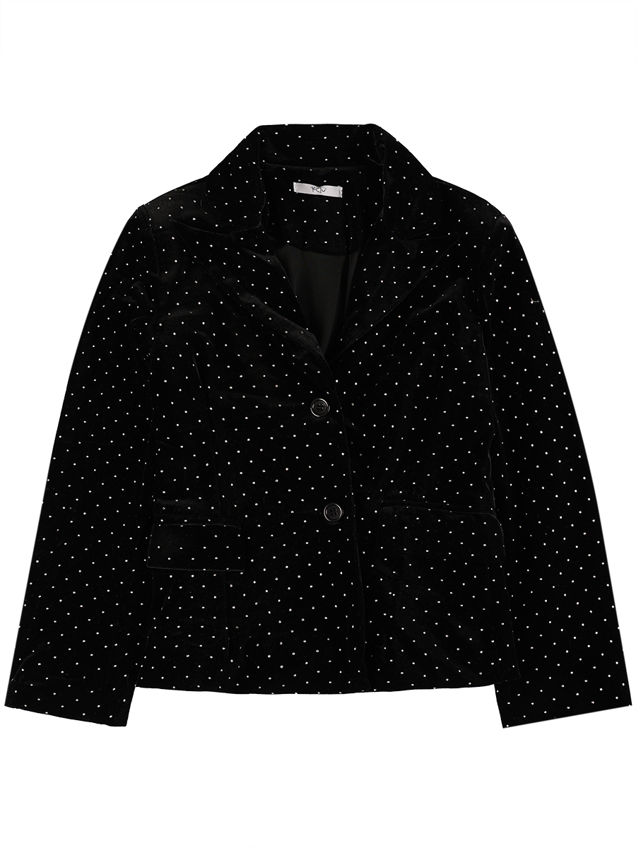 Пиджак Y-clu', размер 8, цвет черный