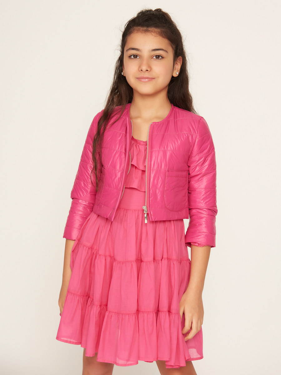 Куртка Y-clu', размер 8, цвет розовый