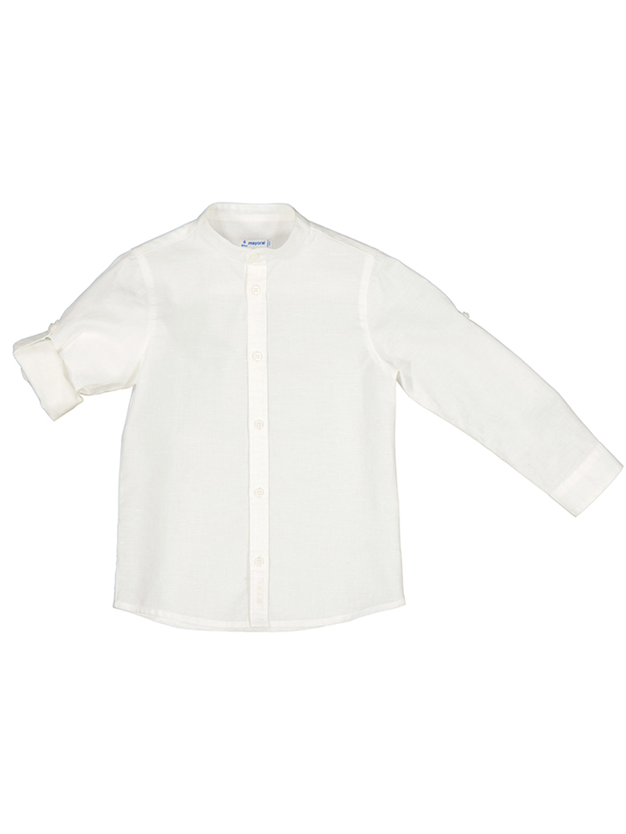 Рубашка Mayoral, размер 98, цвет белый 3.167/77 - фото 1