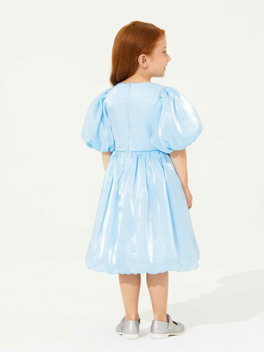 Платье Смена, размер 7, цвет голубой 23602 - фото 3