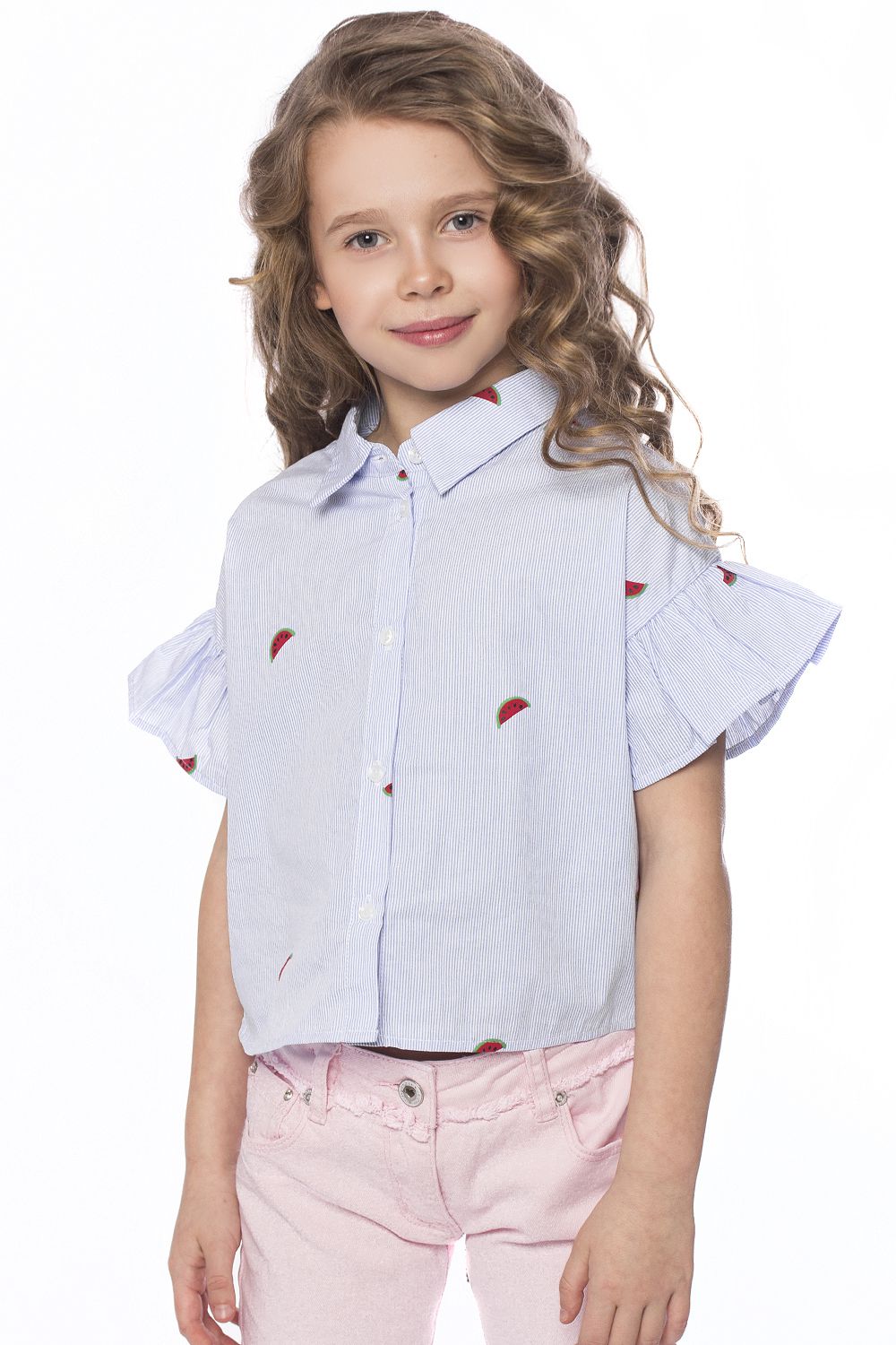 Блузки детям. Блузка y-Clu. Летняя блузка для девочки. Блузка с коротким рукавом для девочки. Рубашка с коротким рукавом для девочки.