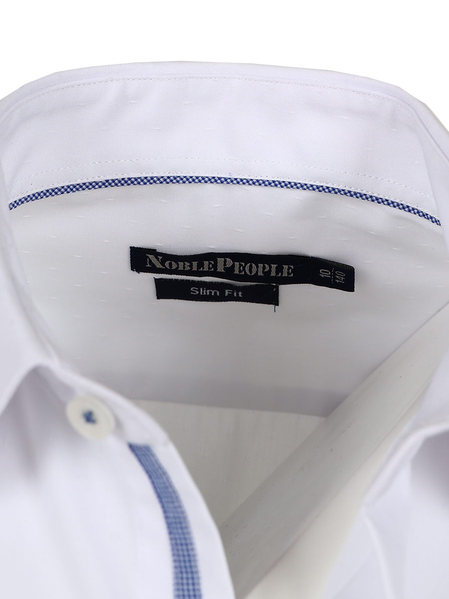 Рубашка Noble People, размер 12, цвет белый 19003-478-5CEY - фото 11