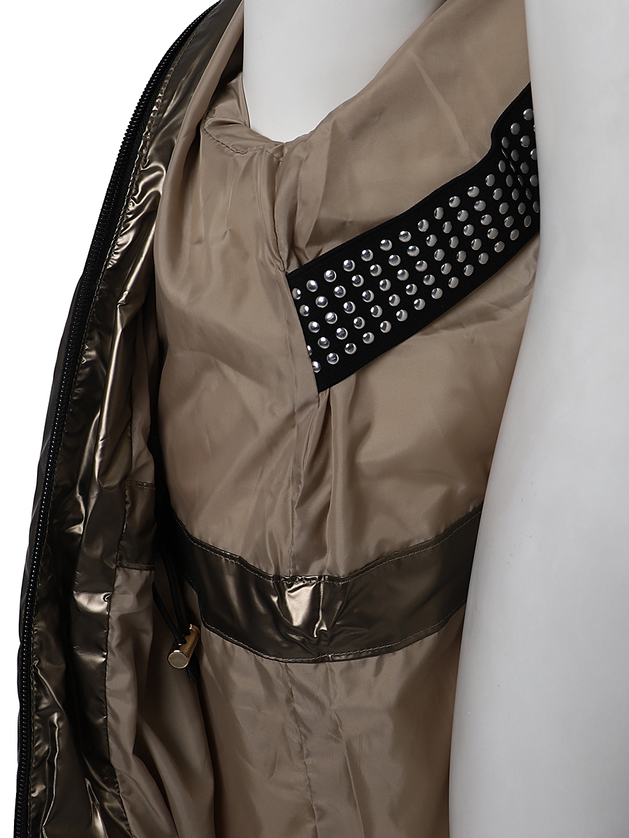 Пальто Laddobbo, размер 7, цвет коричневый ADJG40AW-722/23 - фото 8