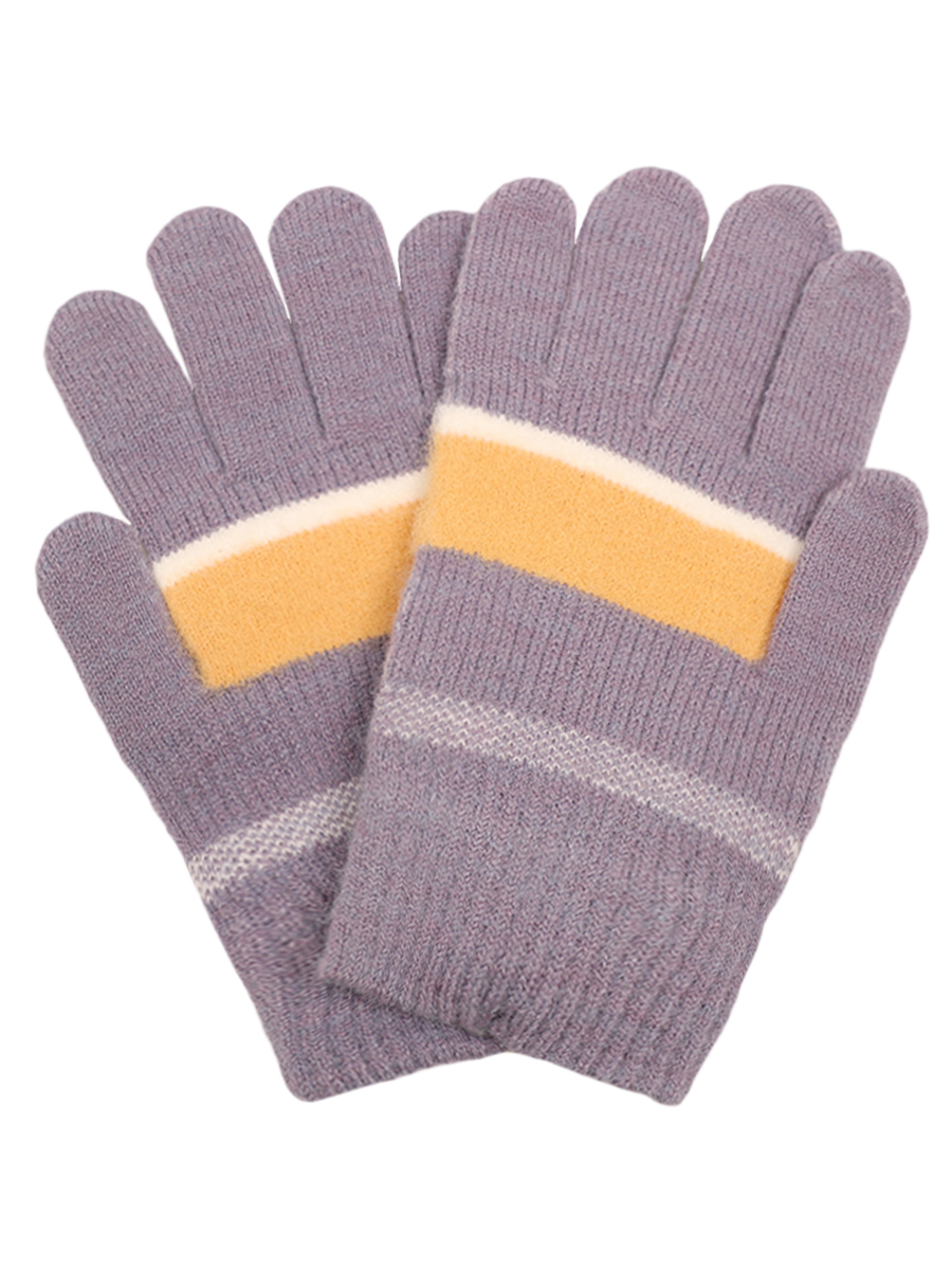 Перчатки Multibrand, размер 17-20, цвет фиолетовый AP-907 - фото 2