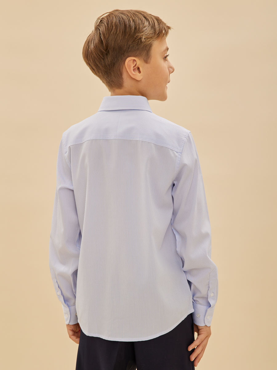 Рубашка Laddobbo, размер 8, цвет синий cam1624-8924 - фото 4
