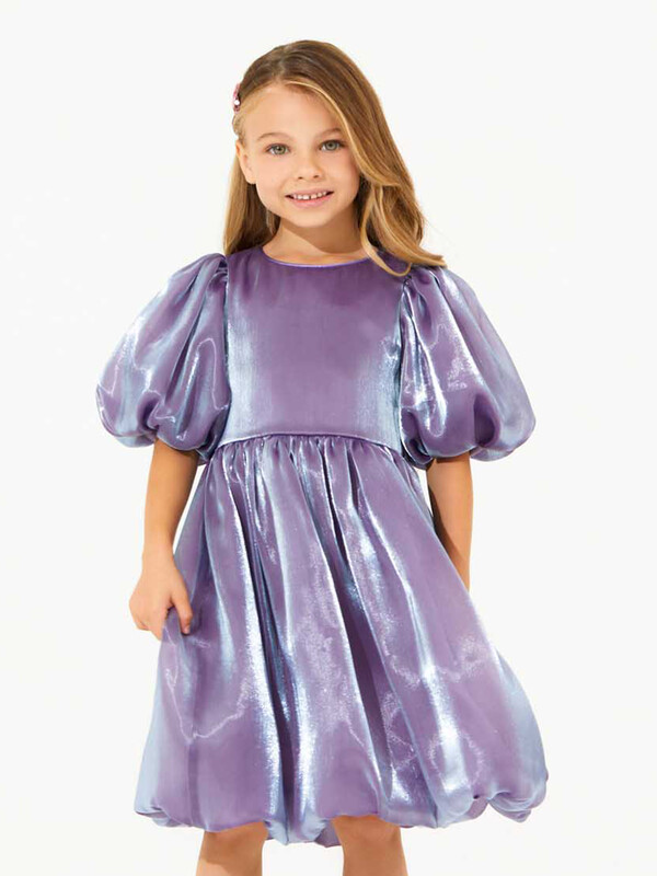 Платье Смена, размер 5, цвет фиолетовый 23584 - фото 1