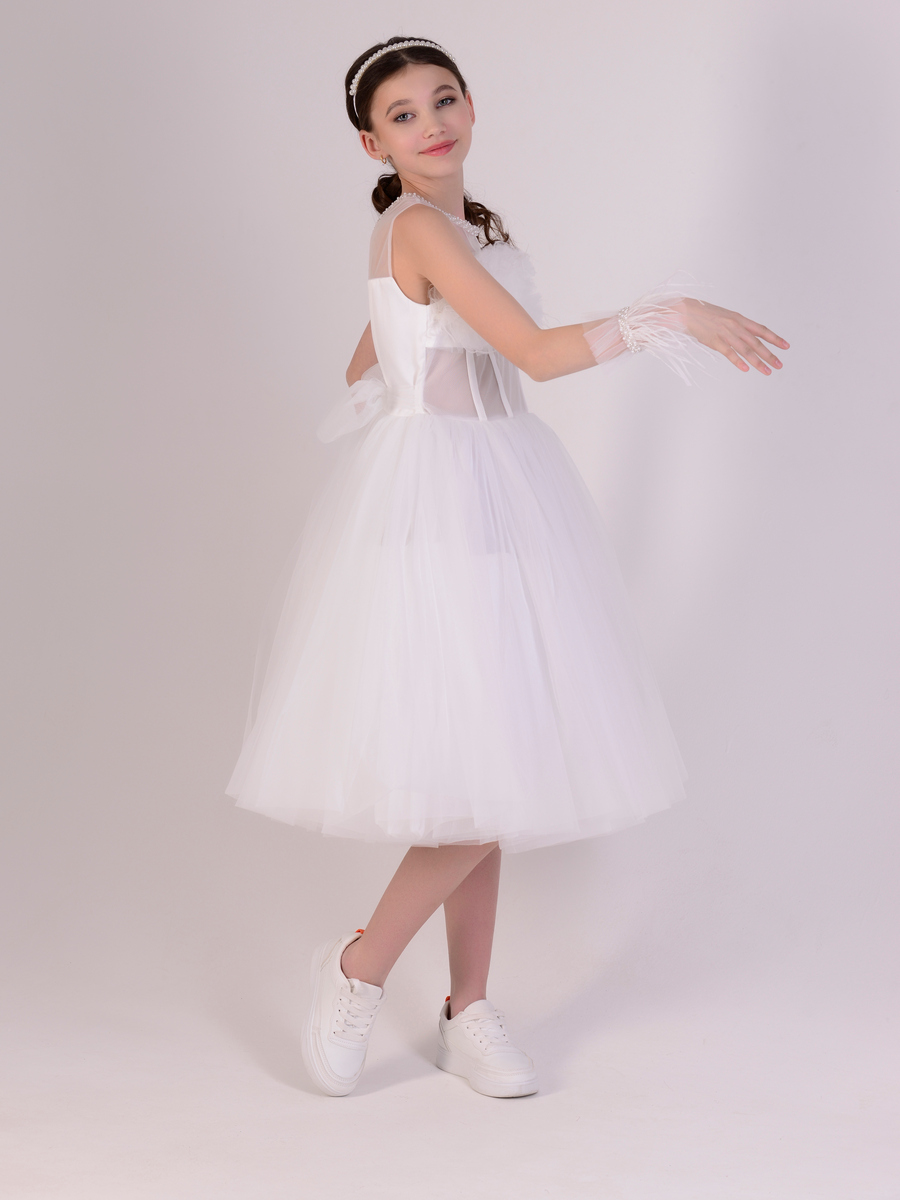 Платье Lila Style, размер 8, цвет бежевый Хлоя - фото 7