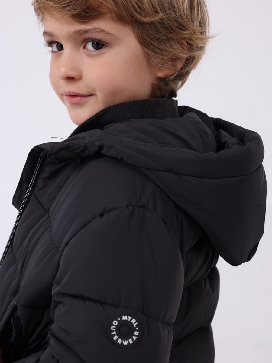 Куртка Mayoral, размер 8, цвет черный 4.440/48 - фото 3