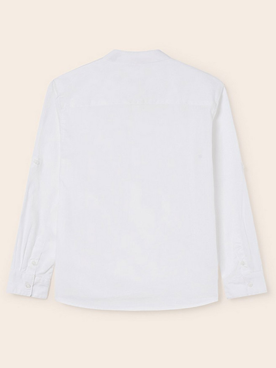 Рубашка Mayoral, размер 160, цвет белый 6.115/77 - фото 5