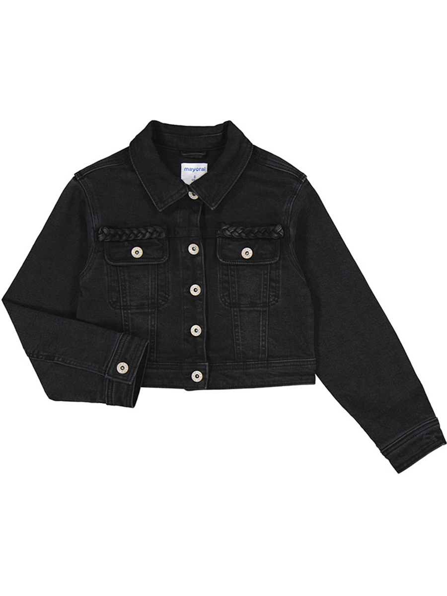 Куртка Mayoral, размер 10, цвет черный 6.460/50 - фото 1