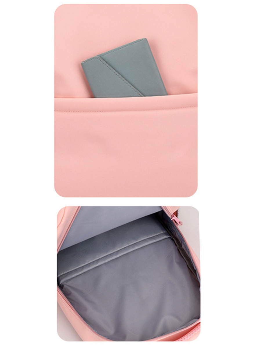 Рюкзак Multibrand, размер Единый школа, цвет розовый XYF1359-pink - фото 7