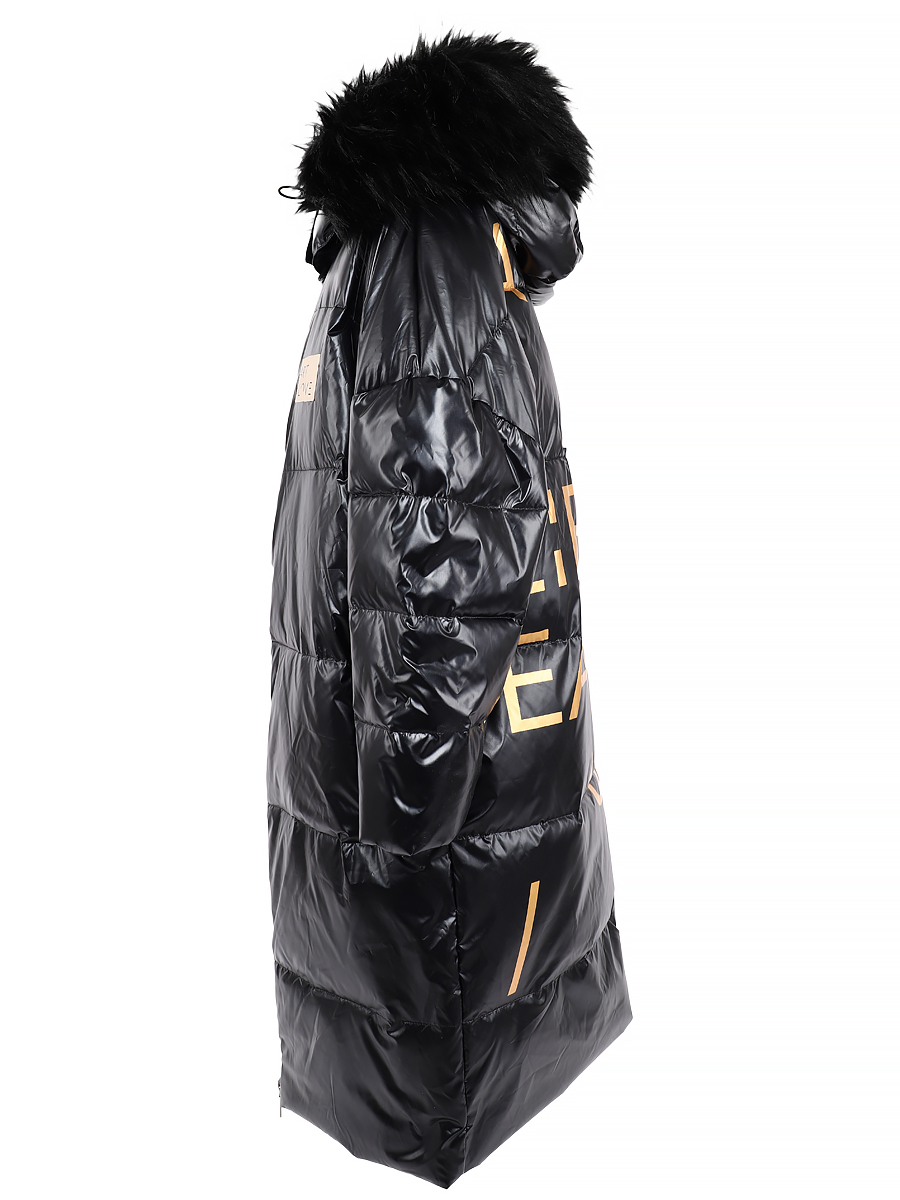 Пальто Laddobbo, размер 128, цвет черный ADJG35AW-7 - фото 5