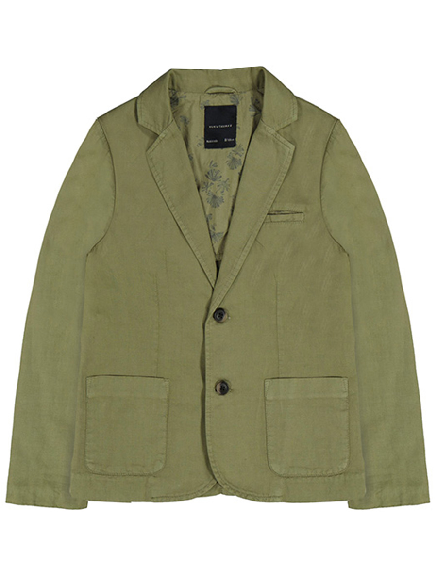 Пиджак Mayoral, размер 10, цвет зеленый 6.445/59 - фото 7