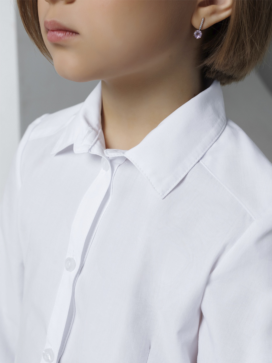 Блузка UNONA DART, размер 8, цвет белый 613-5 - фото 2